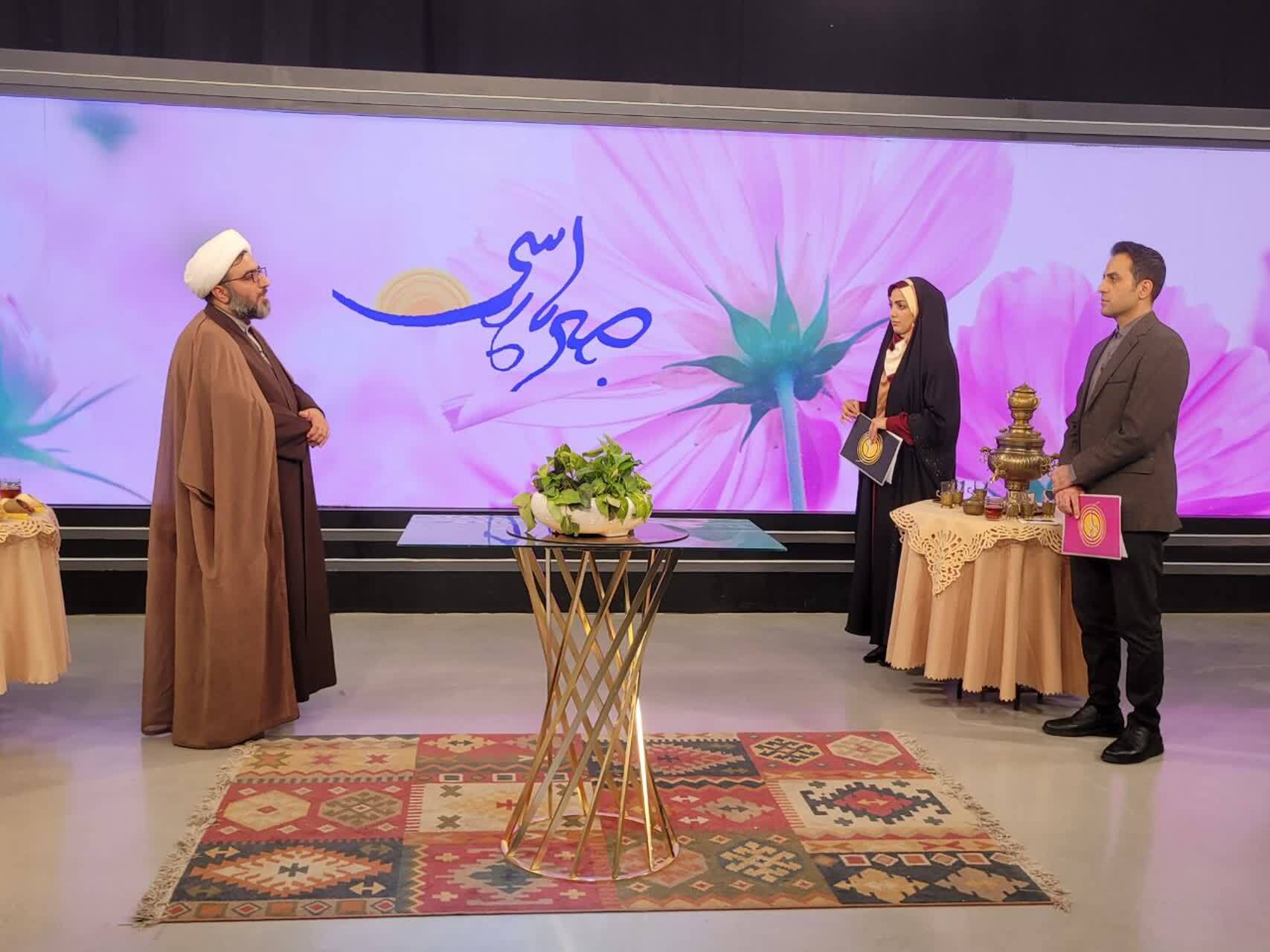 معاون امور فرهنگی و تبلیغ سازمان تبلیغات اسلامی در سیمای جمهوری اسلامی ایران حضور یافت