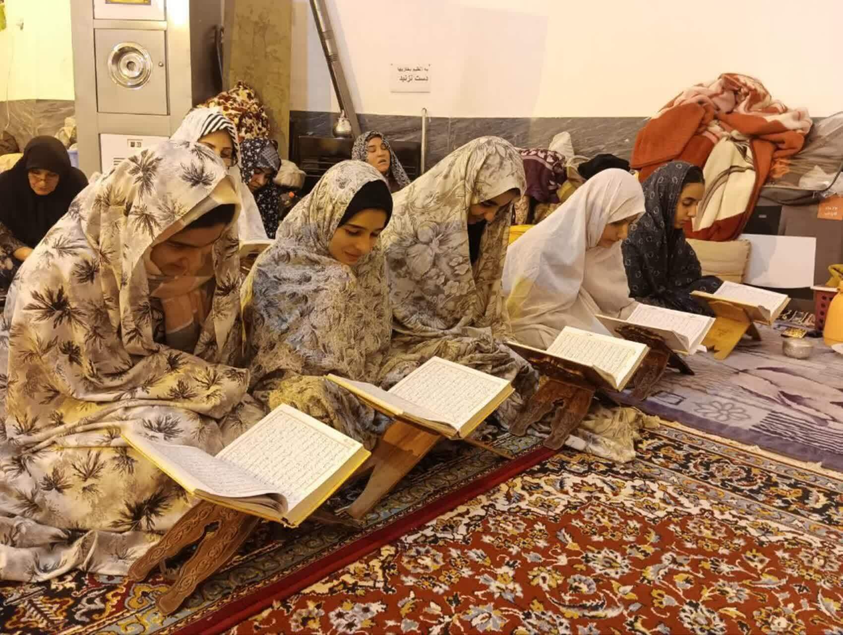 پویش ختم قرآن وختم صلوات برگزار شد