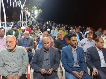 جشن بزرگ میلاد دو نور در شهرستان بدره برگزار شد
