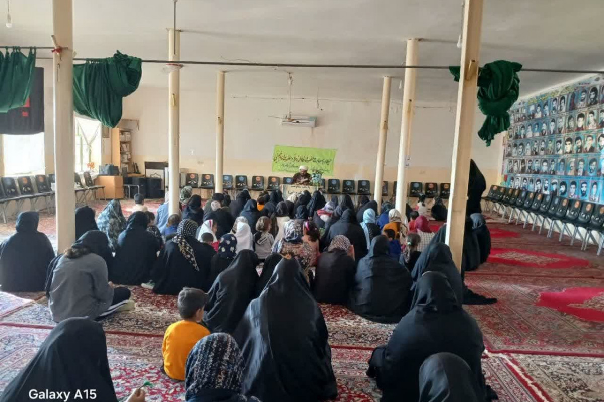 جشن ولادت حضرت زهرا (س) در روستای چنگوله