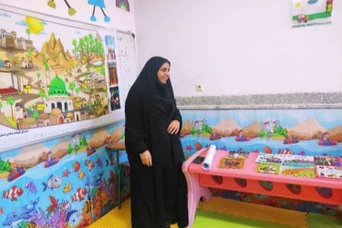 اجرای پرده خوانی فاطمیه ویژه کودکان و نوجوانان در شهرستان بدره