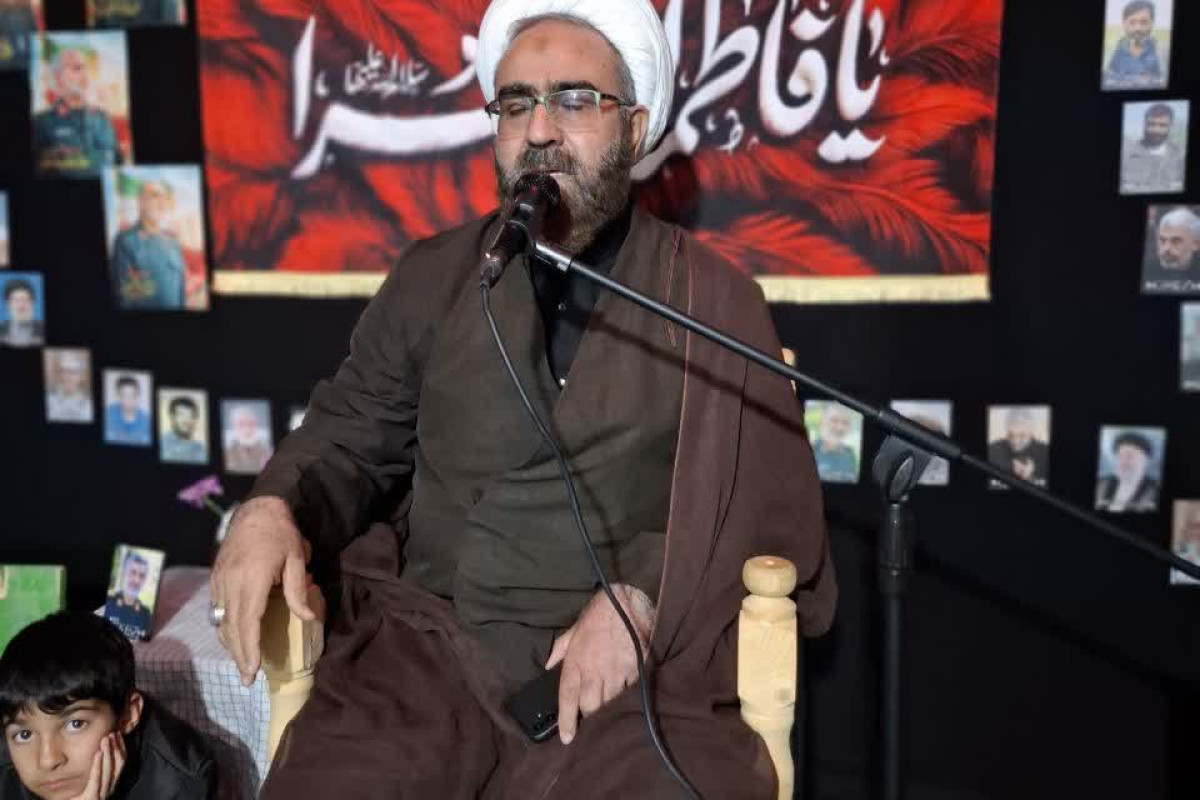 محفل فاطمیه و شبی با شهدا در شهرستان بدره