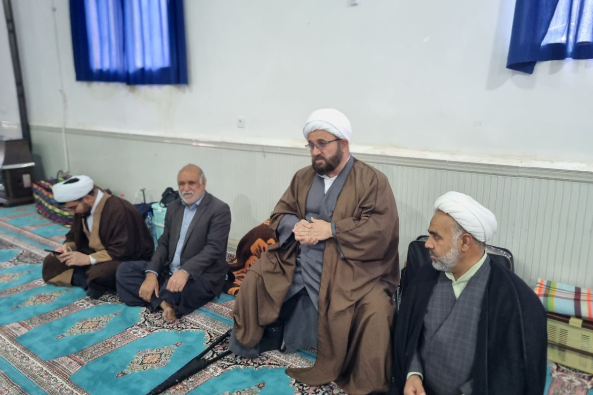 آغاز آئین معنوی اعتکاف در شهرستان بدره