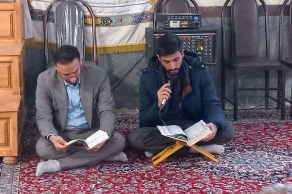 محافل جزءخوانی زندگی با آیه ها در شهرستان بدره