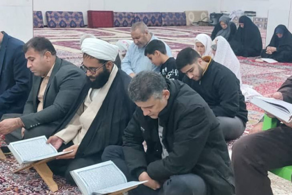 محافل جزءخوانی زندگی با آیه ها در شهرستان بدره