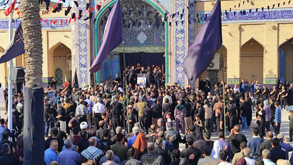 مراسم عاشورای حسینی در مهران