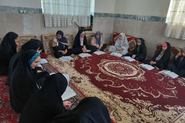 محافل جزءخوانی زندگی با آیه ها در شهرستان بدره