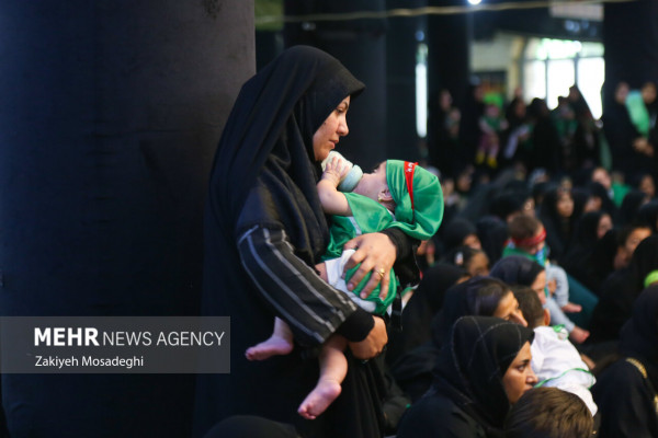 مراسم «شیرخوارگان حسینی» در سراسر کشور