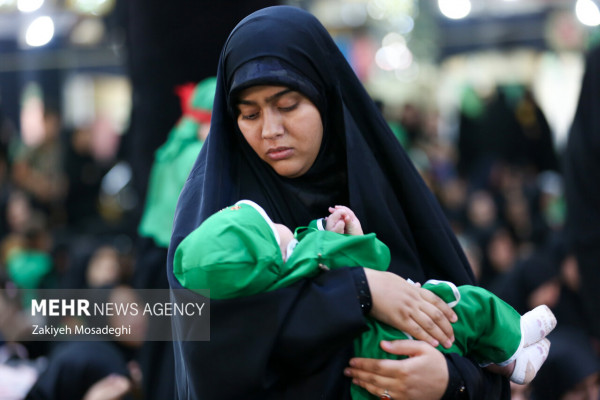 مراسم «شیرخوارگان حسینی» در سراسر کشور