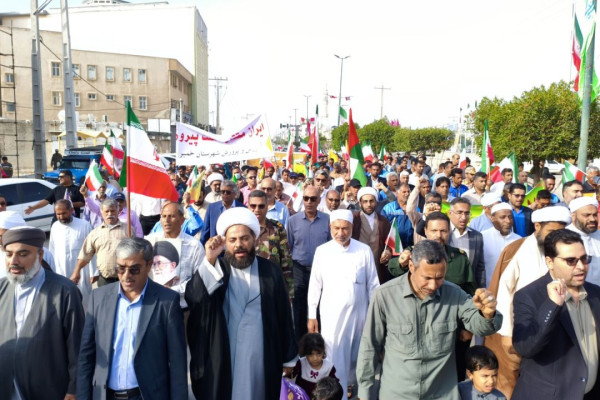 اهل تسنن و تشیع بندرخمیر حماسه آفریدند