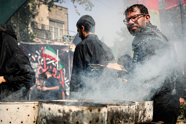 مراسم آیینی جاماندگان اربعین حسینی