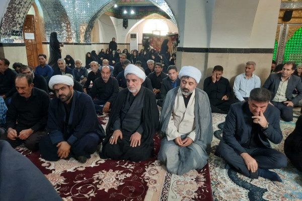 برگزاری مراسم عزاداری و سوگواری سالروز شهادت امام رضا علیه السلام در صحن مطهر امامزاده سید سیف الدین محمد ( ع) دهستان ارمو شهرستان دره‌شهر