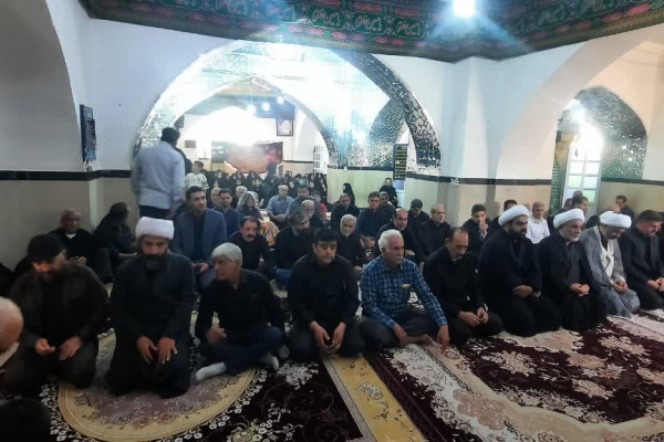 برگزاری مراسم عزاداری و سوگواری سالروز شهادت امام رضا علیه السلام در صحن مطهر امامزاده سید سیف الدین محمد ( ع) دهستان ارمو شهرستان دره‌شهر