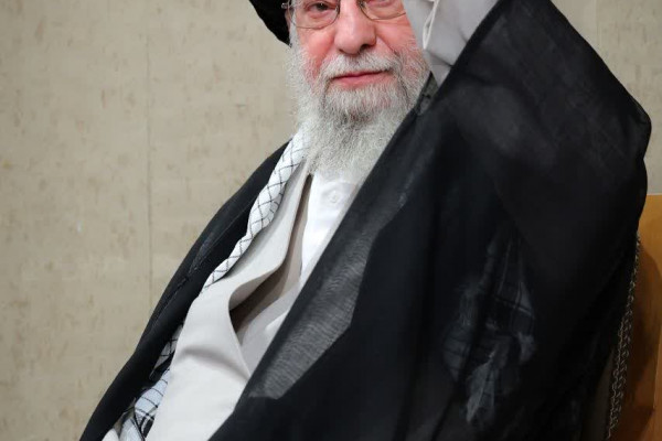 مراسم عزاداری سالروز شهادت امام رضا علیه‌السلام در حضور رهبر انقلاب