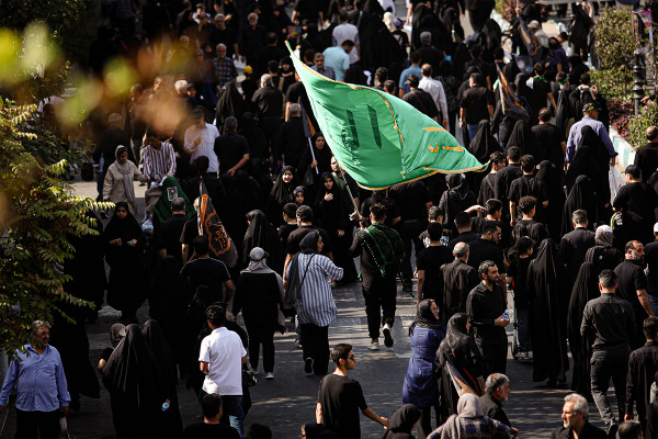 مراسم «جاماندگان الأربعين» في إيران