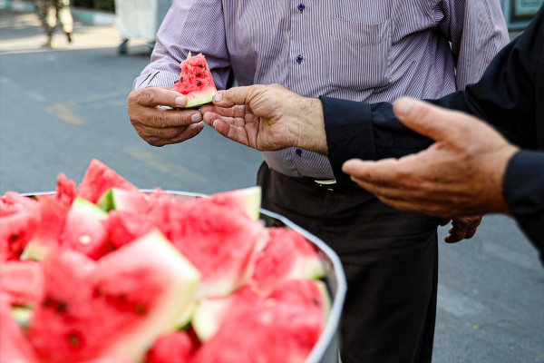 مراسم «جاماندگان الأربعين» في إيران