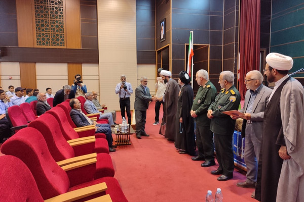 مراسم گرامیداشت یاد و خاطره شهیدان والامقام عرصه مبارزه با جبهه طاغوت و تجلیل از پیشکسوتان جهاد، ایثار و مقاومت و  آغاز سال تحصیلی جدید