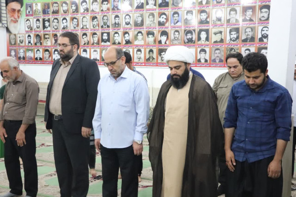 سرکشی و دیدار با نمازگزاران مسجد قمربنی هاشم (ع) شهر مهران