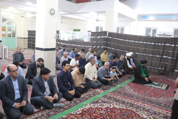 سرکشی و دیدار با نمازگزاران مسجد امام هادی(ع) شهر مهران