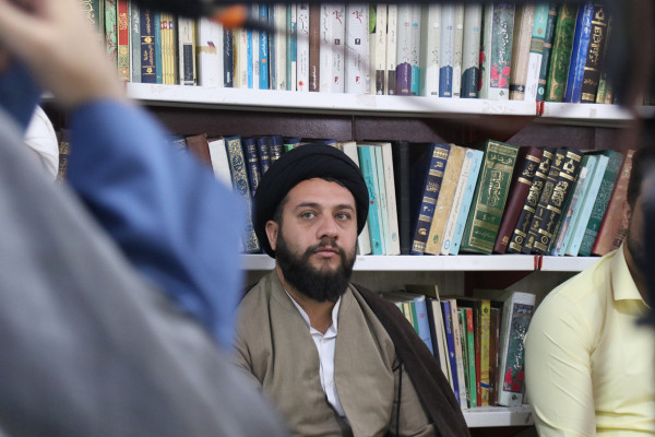 حضور مدیرکل تبلیغات اسلامی استان ایلام؛ در مدرسه علمیه حجت بن الحسن (عج) شهرستان دره شهر