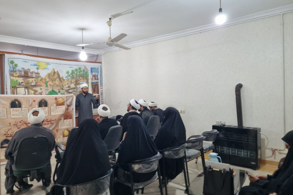 نشست توجیهی مربیان، پرده خوانی فاطمیه در شهرستان بدره
