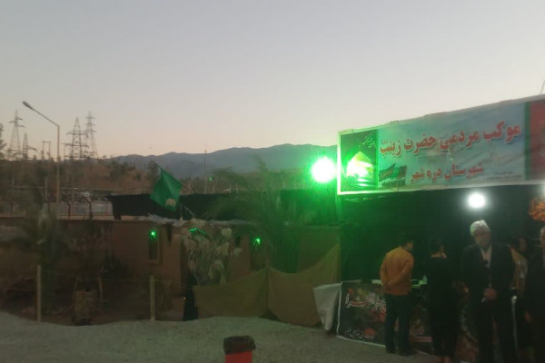 ساخت ماکت خانه حضرت فاطمه زهرا ( س) در شهرستان دره‌شهر