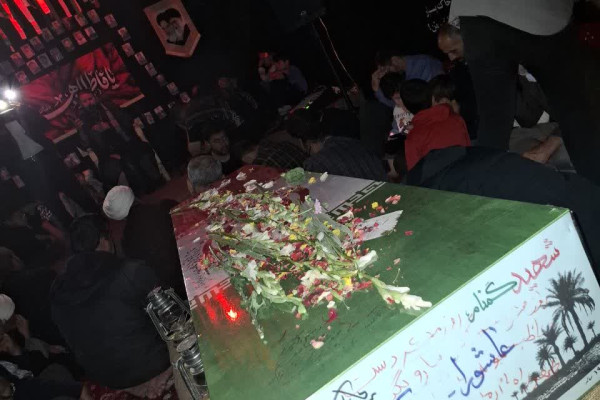 محفل فاطمیه و شبی با شهدا در شهرستان بدره