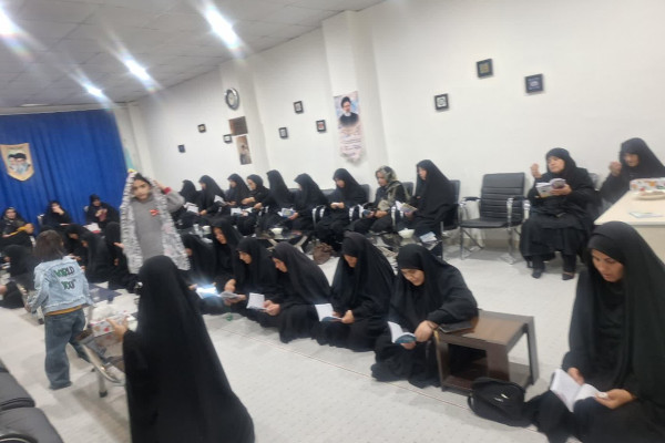 حضور پرشور بانوان بدره ای در ایام فاطمیه