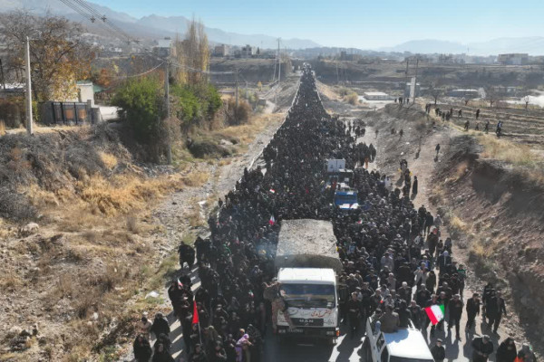 آئین پیاده‌روی حرم تا حرم در یاسوج برگزار شد