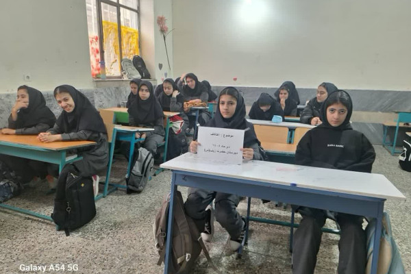 دعوت رئیس اداره تبلیغات اسلامی بدره از دانش آموزان برای اعتکاف