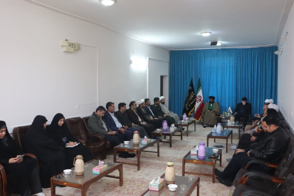 برگزاری جلسه هماهنگی و برنامه ریزی مراسم اعتکاف در مهران