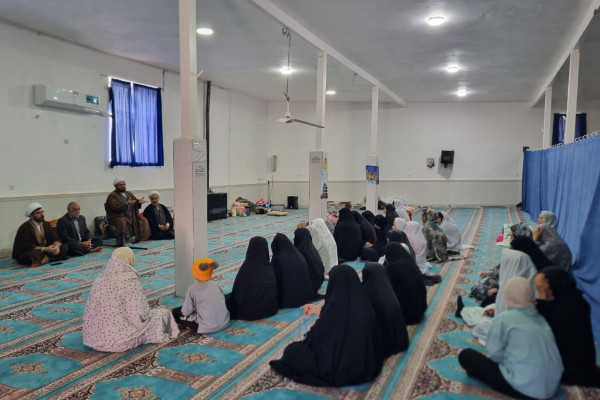 آغاز آئین معنوی اعتکاف در شهرستان بدره