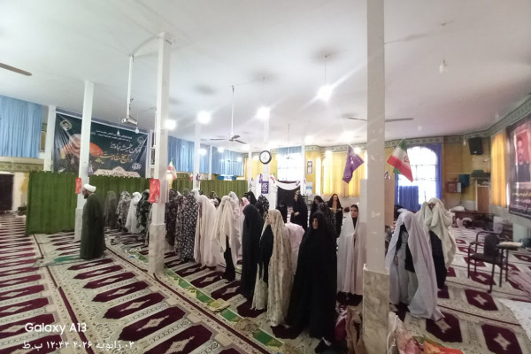 آغاز آئین معنوی اعتکاف در شهرستان بدره