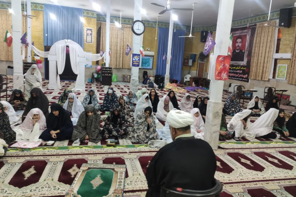 آغاز آئین معنوی اعتکاف در شهرستان بدره