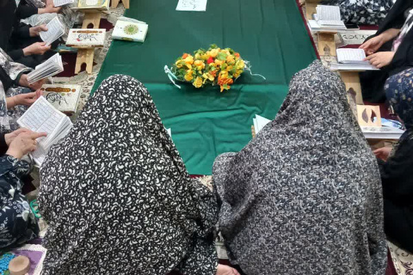 تجلی آیات منتخب نهضت زندگی با آیه ها در اعتکاف شهرستان بدره