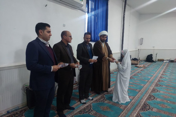 تجلیل از معتکفین شهرستان بدره