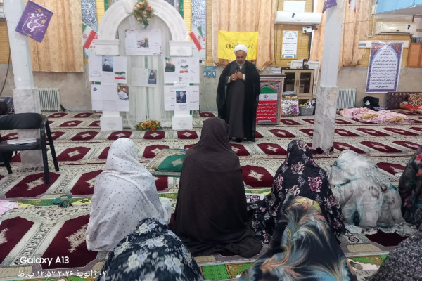 نهج البلاغه خوانی در اعتکاف شهرستان بدره