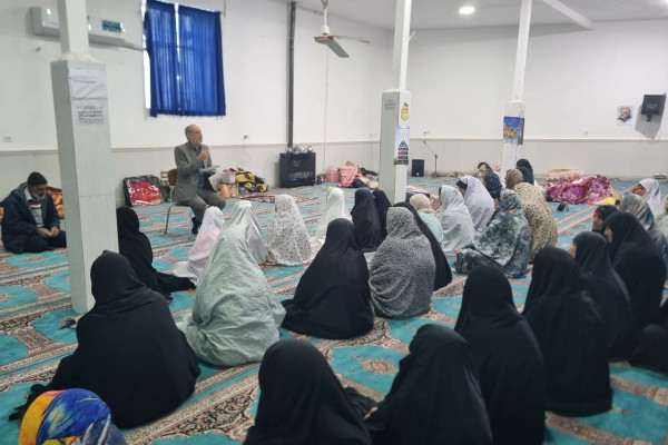 نهج البلاغه خوانی در اعتکاف شهرستان بدره