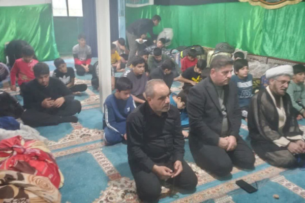 برنامه اختتامیه مراسم معنوی اعتکاف در مساجد شهرستان برگزار شد
