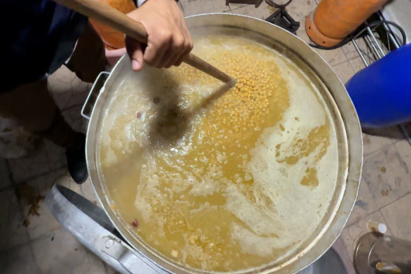 جشن کیلومتری نیمه شعبان در آبادان برگزار شد