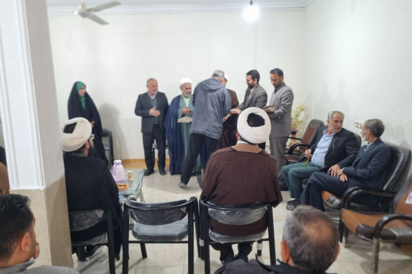 احکام مسئولین کانون مداحان، هیئات مذهبی برادران و خواهران شهرستان بدره اهداء شد