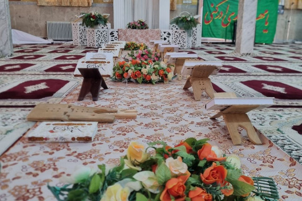 اجرای نهضت زندگی با آیه ها در محافل قرآنی شهرستان بدره