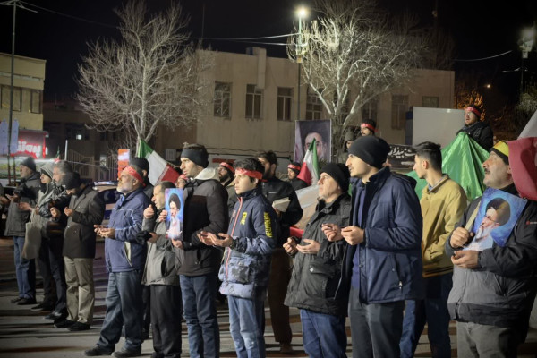مراسم احیای دومین شب قدر در میدان آزادی سنندج