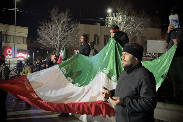 مراسم احیای دومین شب قدر در میدان آزادی سنندج