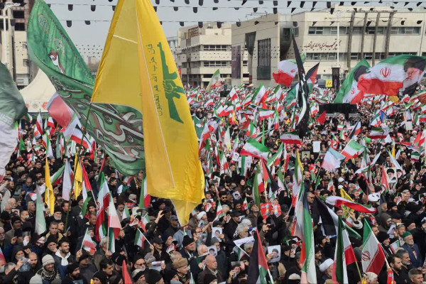 خروش عاشقان قدس در میدان ۱۵ خرداد