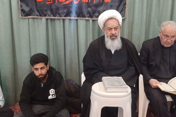 محفل انس با قرآن در ماه مبارک رمضان در مسجد حاج آقا ابوتراب آل آقا کرمانشاه
