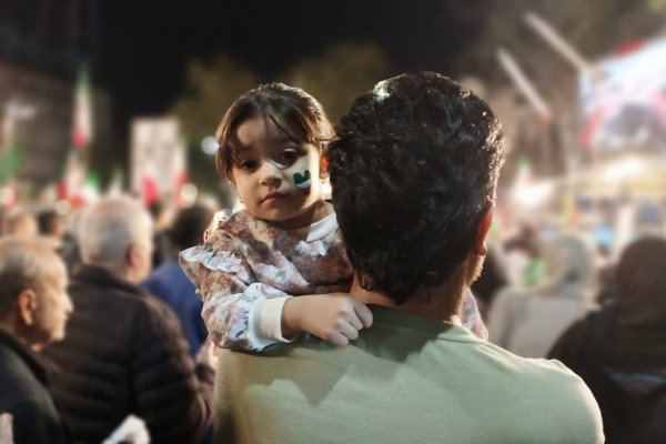 گلستان|تجمع خیابانی مردم دارالمومنین شهرستان گرگان