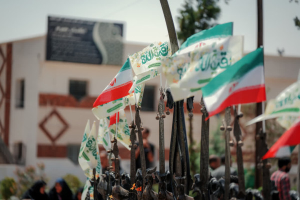 عزاداری هیاتها در عزای رهبر شهیدمان