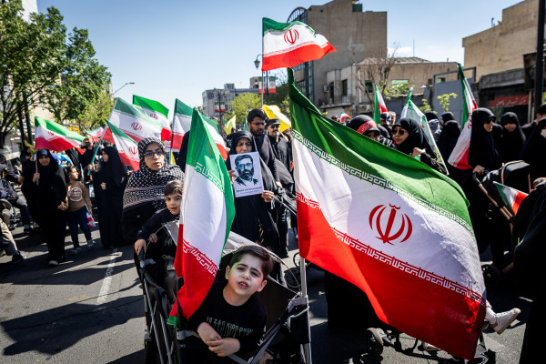 مراسم عزاداری چهلمین روز شهادت رهبر انقلاب برگزار شد