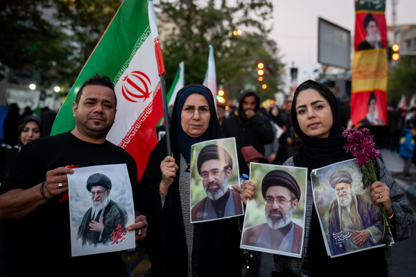 مراسم عزاداری چهلمین روز شهادت رهبر انقلاب برگزار شد